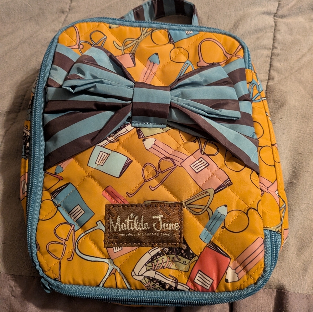 Matilda Jane Yellow and Blue Backpack